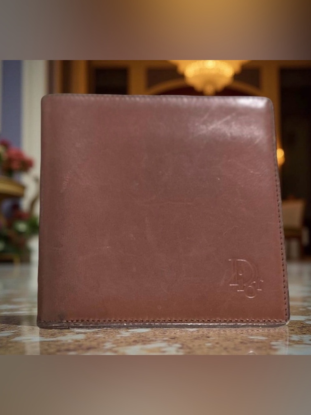 Christian Dior Brown Wallet RARE Limited  MADE IN FRANCE "MODÈLE EXCLUSIF*